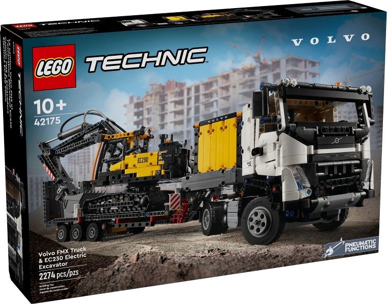 Technic | Volvo FMX & EC230 graafmach. | 42175, Lego, Lego, Nieuw, https://legohouse.com/en-gb/info/contact-us/
