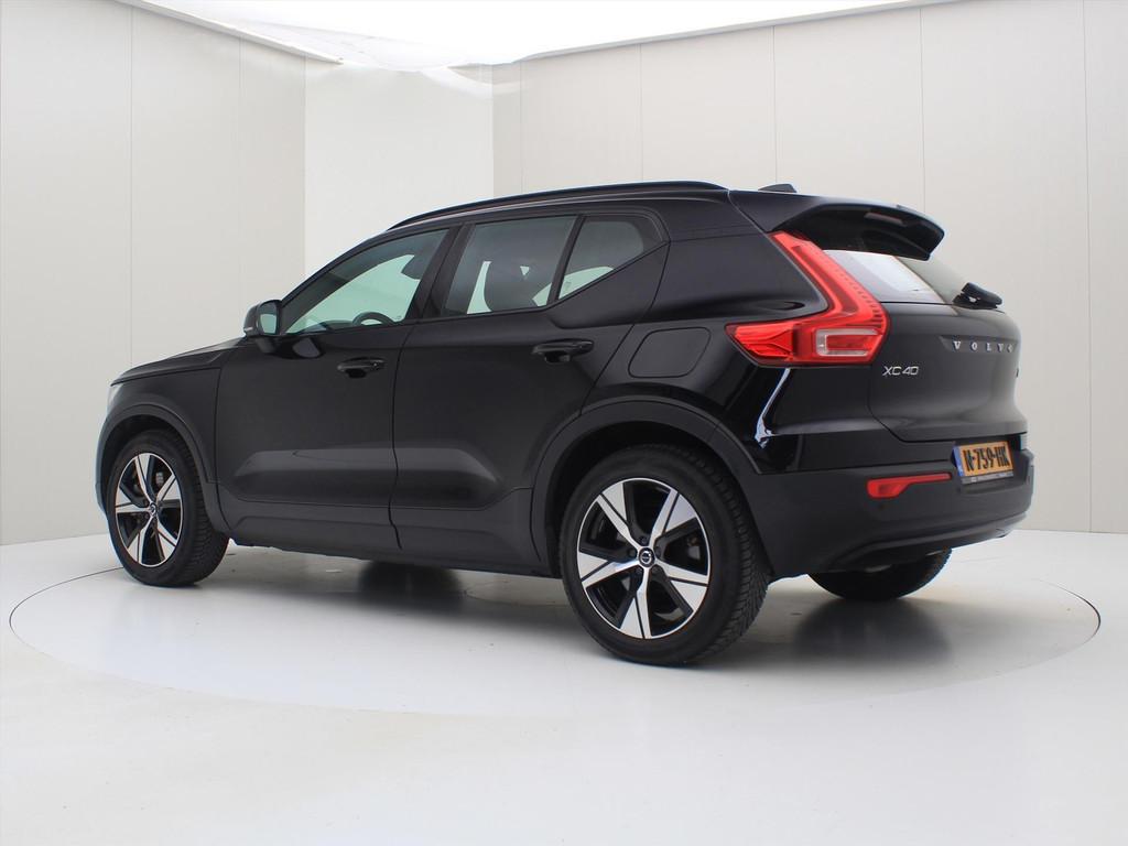 Volvo Xc40 P8 408pk AWD Pure Electric 78kWh 90% SoH [ 19 INC, Auto's, Volvo, Gebruikt, Zwart, Zwart, Origineel Nederlands