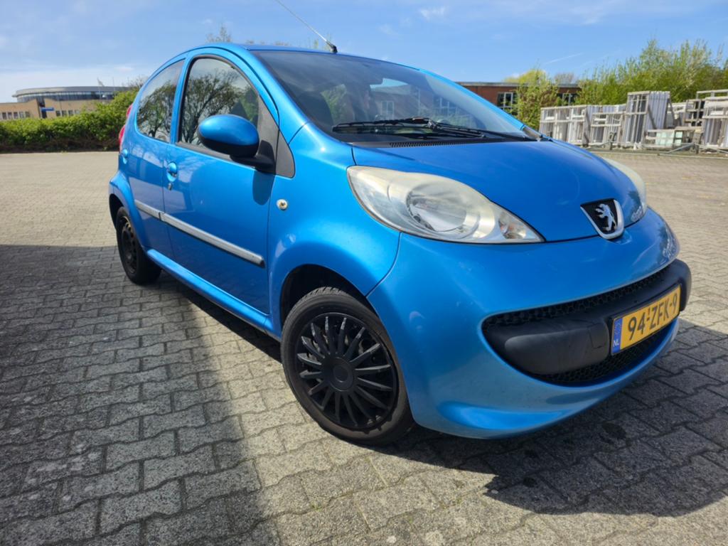 Peugeot 107 1.0 12V 5DR 2006 Blauw 5 deurs Airco, Auto's, Peugeot, Bedrijf, ABS, Airbags, Airconditioning, Alarm, Centrale vergrendeling
