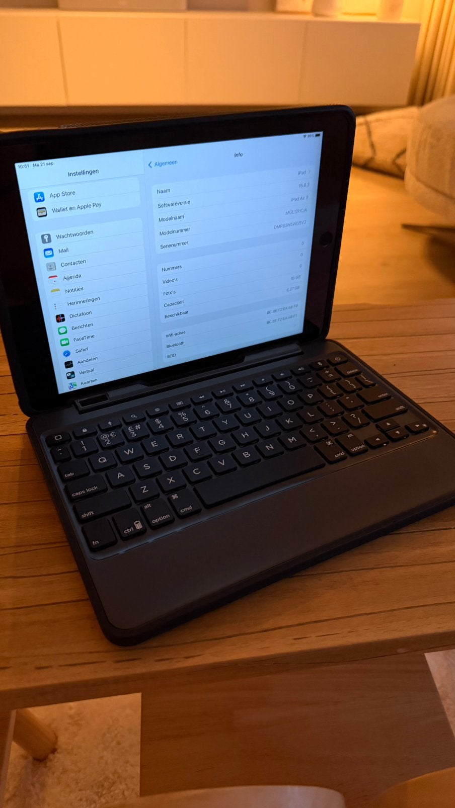 Ipad air 2, Computers en Software, Ophalen of Verzenden, 10 inch, Apple iPad Air, 16 GB