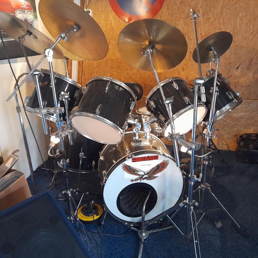 Drumstel, Muziek en Instrumenten, Ophalen, Gebruikt, Overige merken