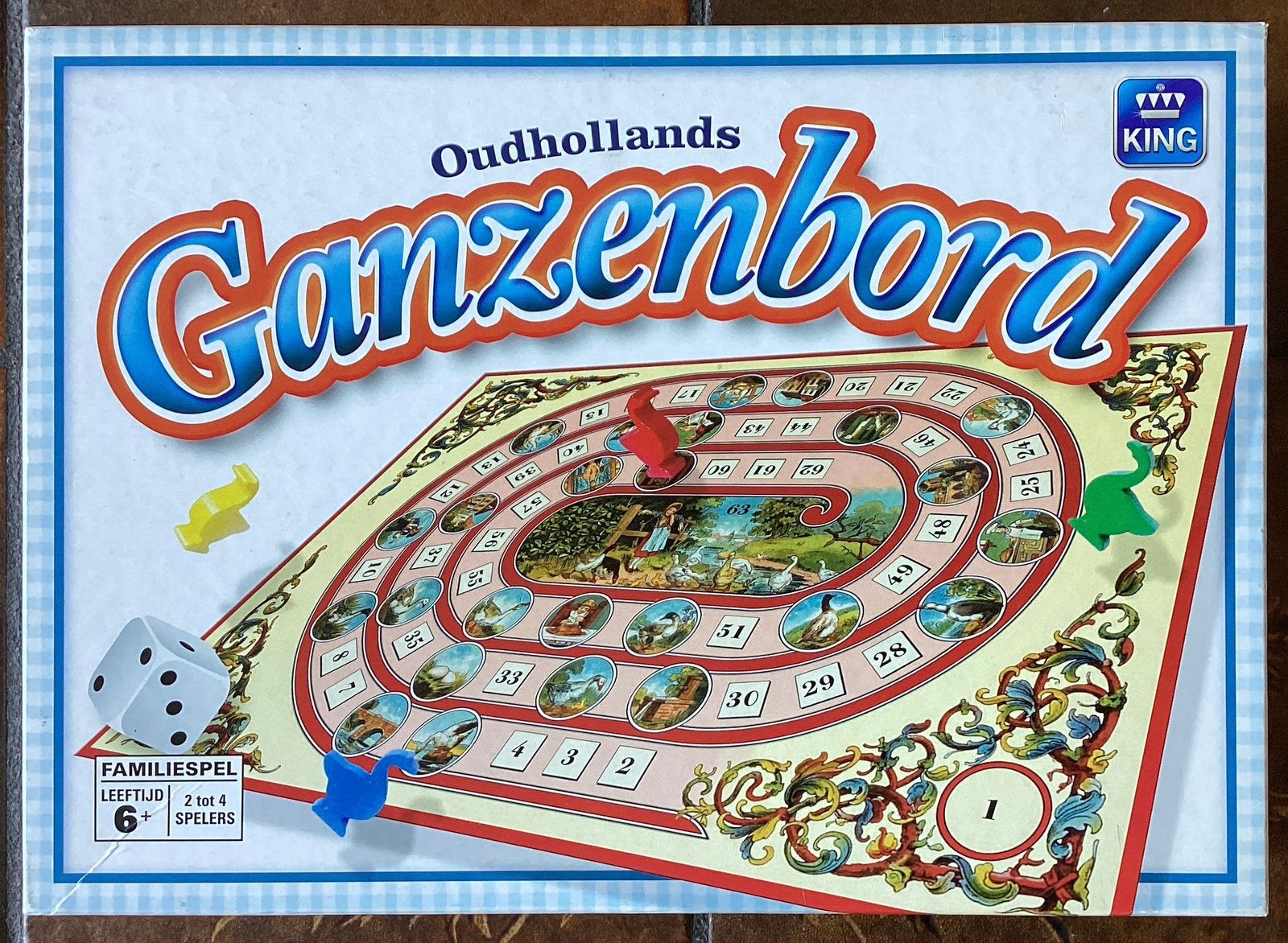 Het Oudhollands Ganzenbord, Ophalen of Verzenden, Zo goed als nieuw