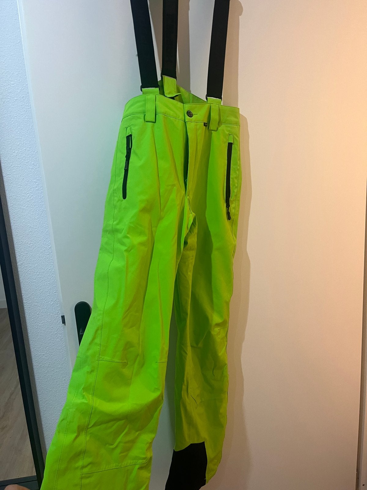 Heren Icepeak skibroek neongroen maat 48, Kleding | Heren, Wintersportkleding, Ophalen of Verzenden, Zo goed als nieuw, Maat 48/50 (M)