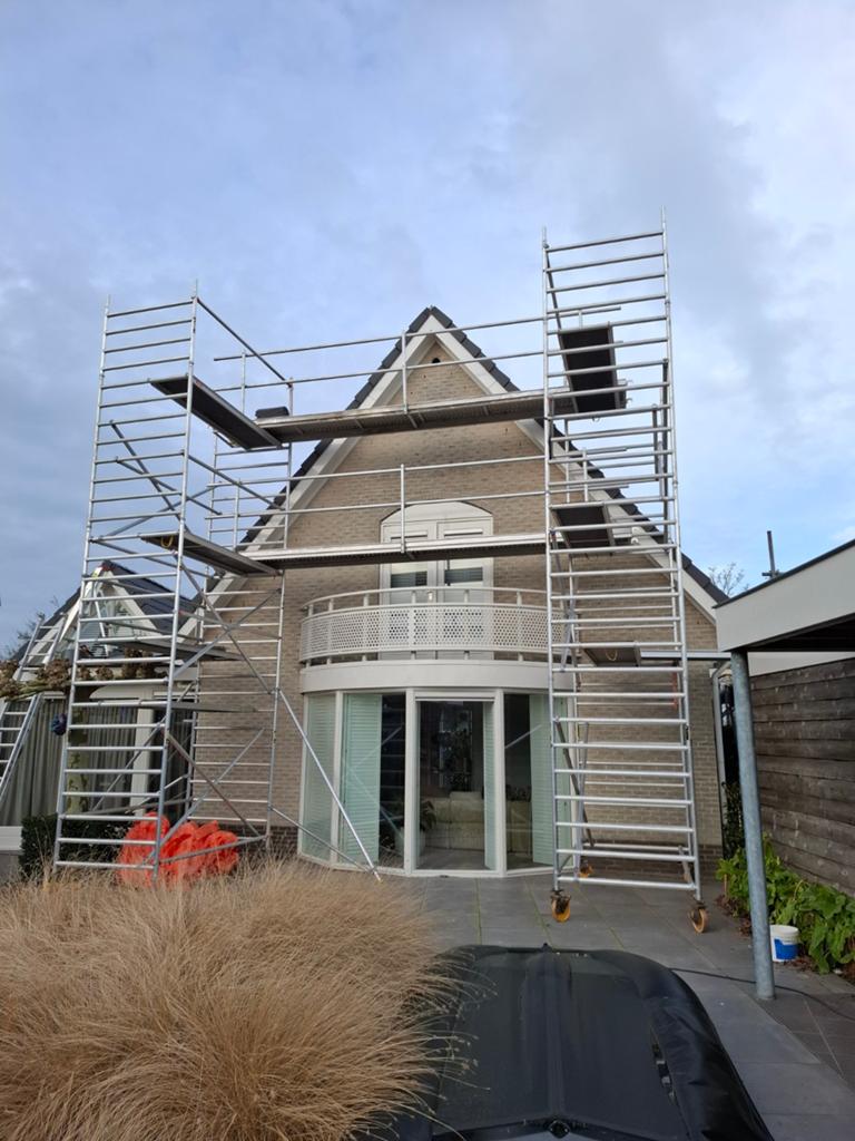 Te huur loopbrug 6meter, Doe-het-zelf en Verbouw, Steigers, Ophalen, Overige typen, 5 meter of hoger