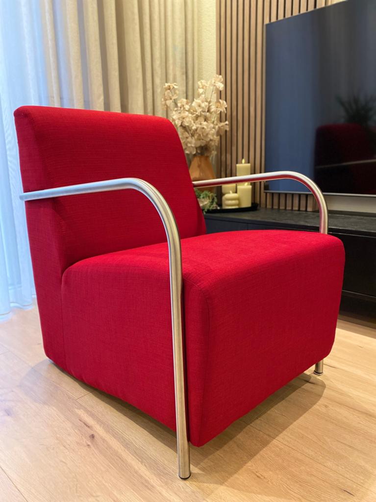 2 fauteuils in hele goede staat Nieuw gereinigd, Ophalen of Verzenden, Zo goed als nieuw, 75 tot 100 cm, 50 tot 75 cm