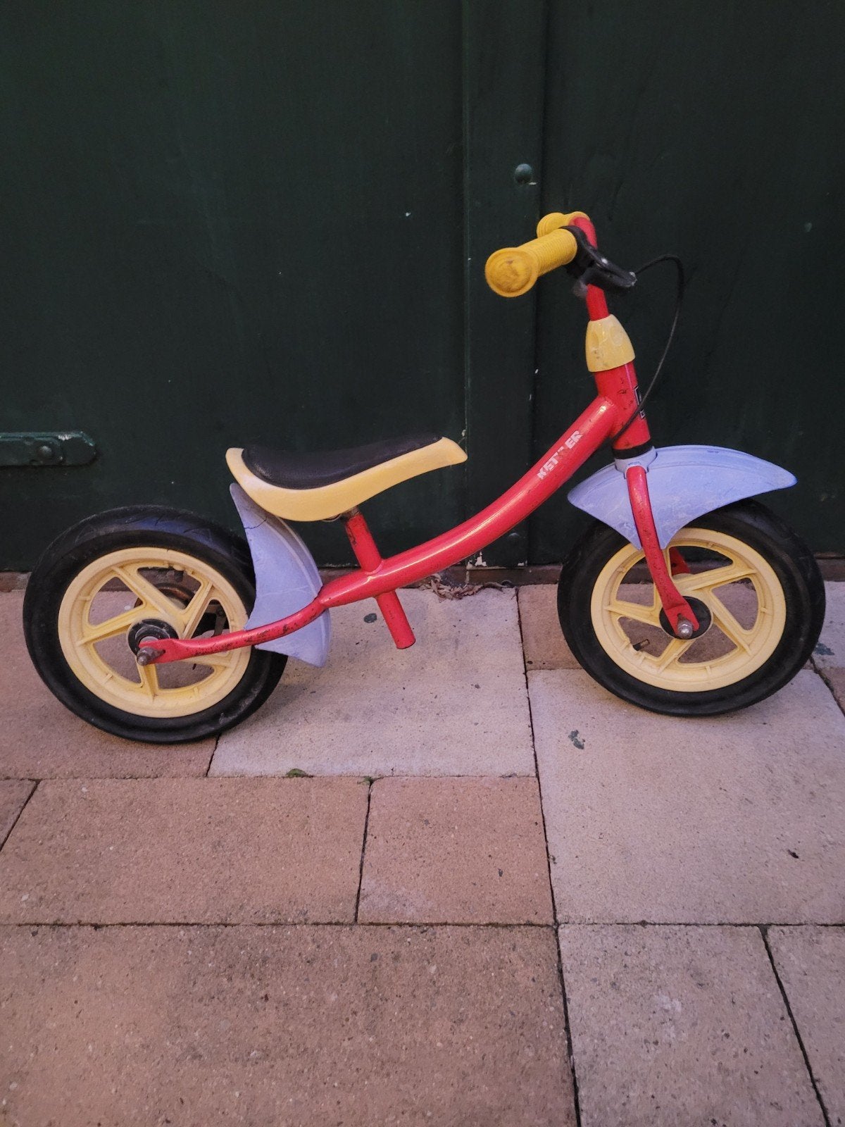 Kettler Loopfiets Rood/Geel, Ophalen, Gebruikt, Loopfiets