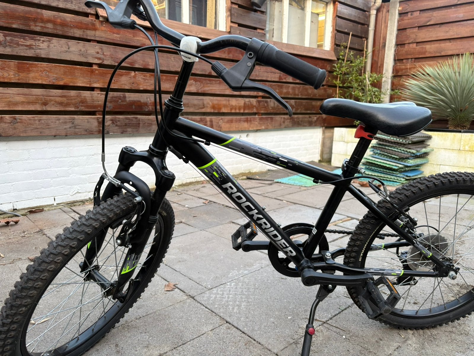 Rockrider fiets 16 inch zo goed als nieuw, Ophalen, Zo goed als nieuw, Staal, 16 tot 20 inch