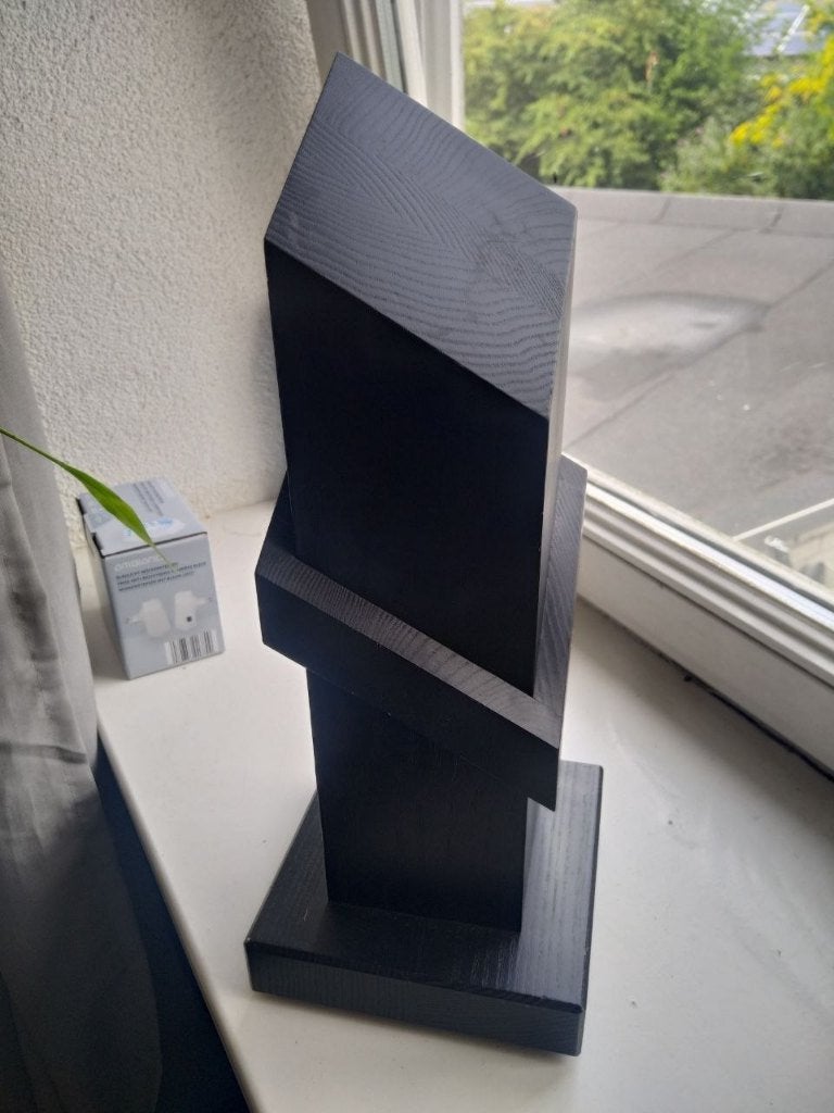 Het Hugo Pott magnetisch design messenblok van Cado, Hout, Ophalen of Verzenden, Zwart, Overige merken