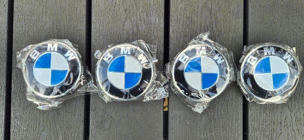BMW naafdoppen 68mm 4 stuks, nieuw nog in de folie!, Ophalen of Verzenden, Nieuw