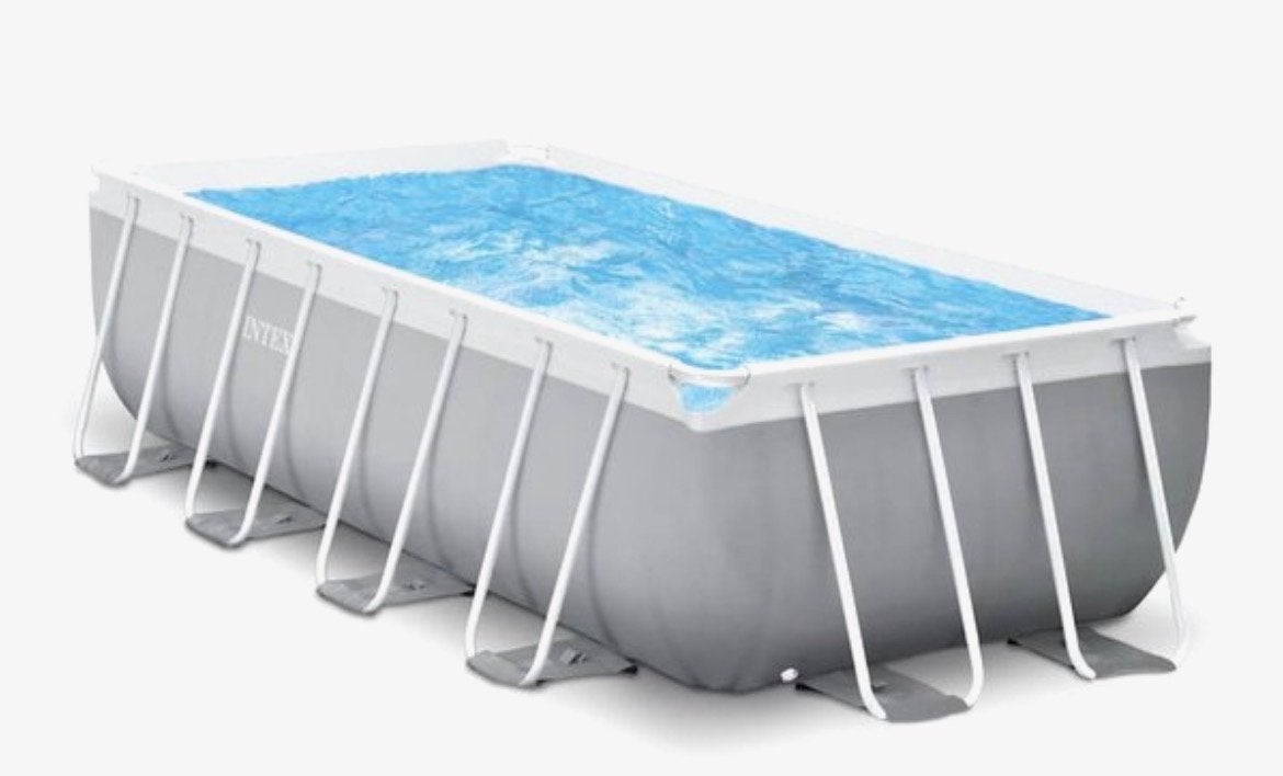 Compleet zwembad 2x4m met zandfilterpomp en solarmatten, Ophalen, Gebruikt, 200 tot 300 cm, 80 tot 120 cm