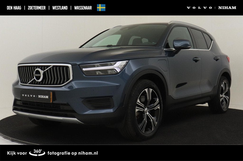 Volvo XC40 T4 RECHARGE INSCRIPTION -LEDER|CAMERA|KEYLESS|ADA, Auto's, Volvo, 12 maanden, Euro 6, 1712 kg, Blauw