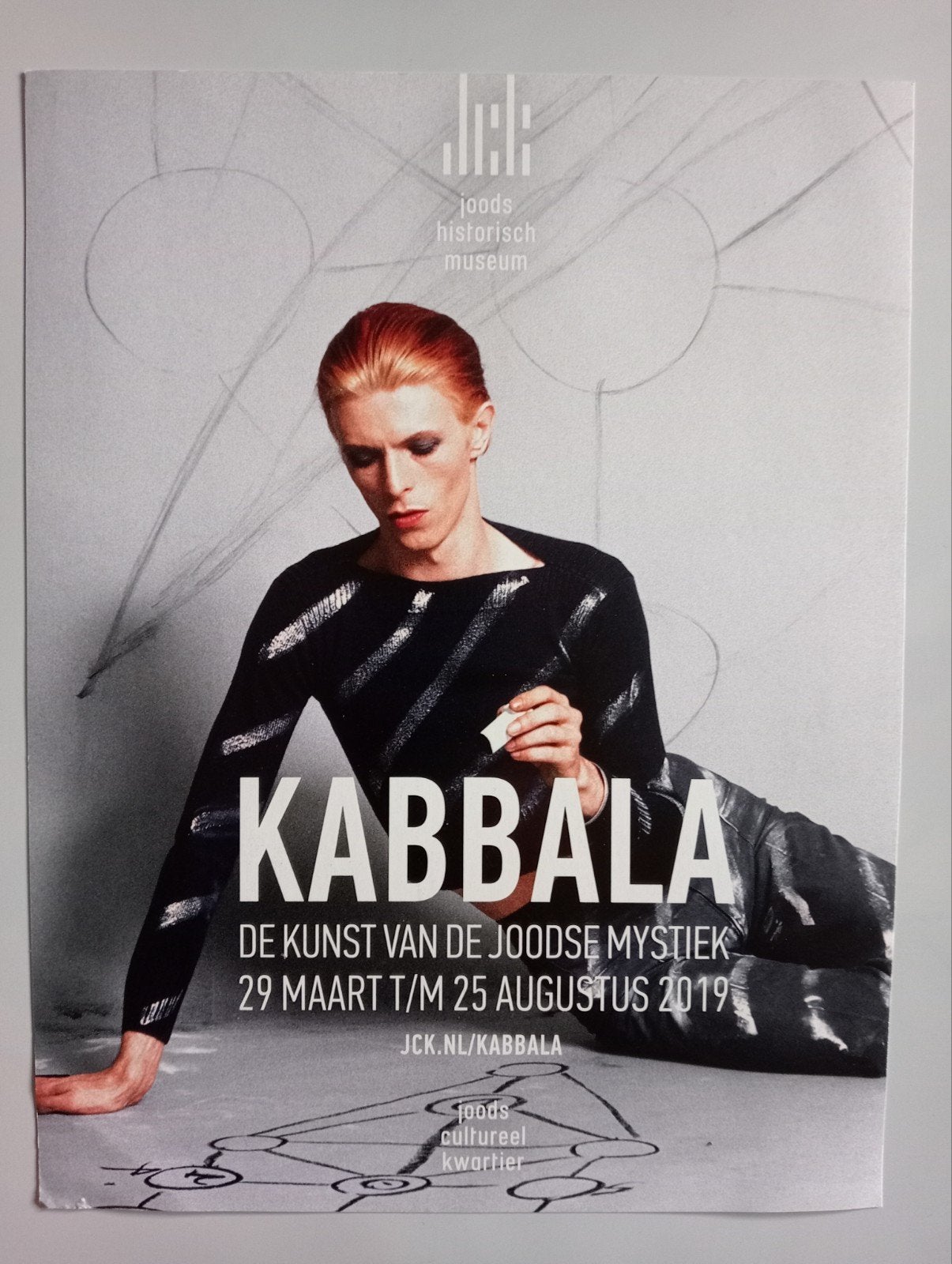 David Bowie advertentie affiche, Ophalen of Verzenden