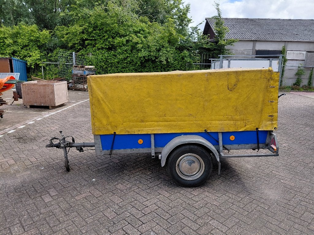 Aanhangwagen met huif., Ophalen, Gebruikt