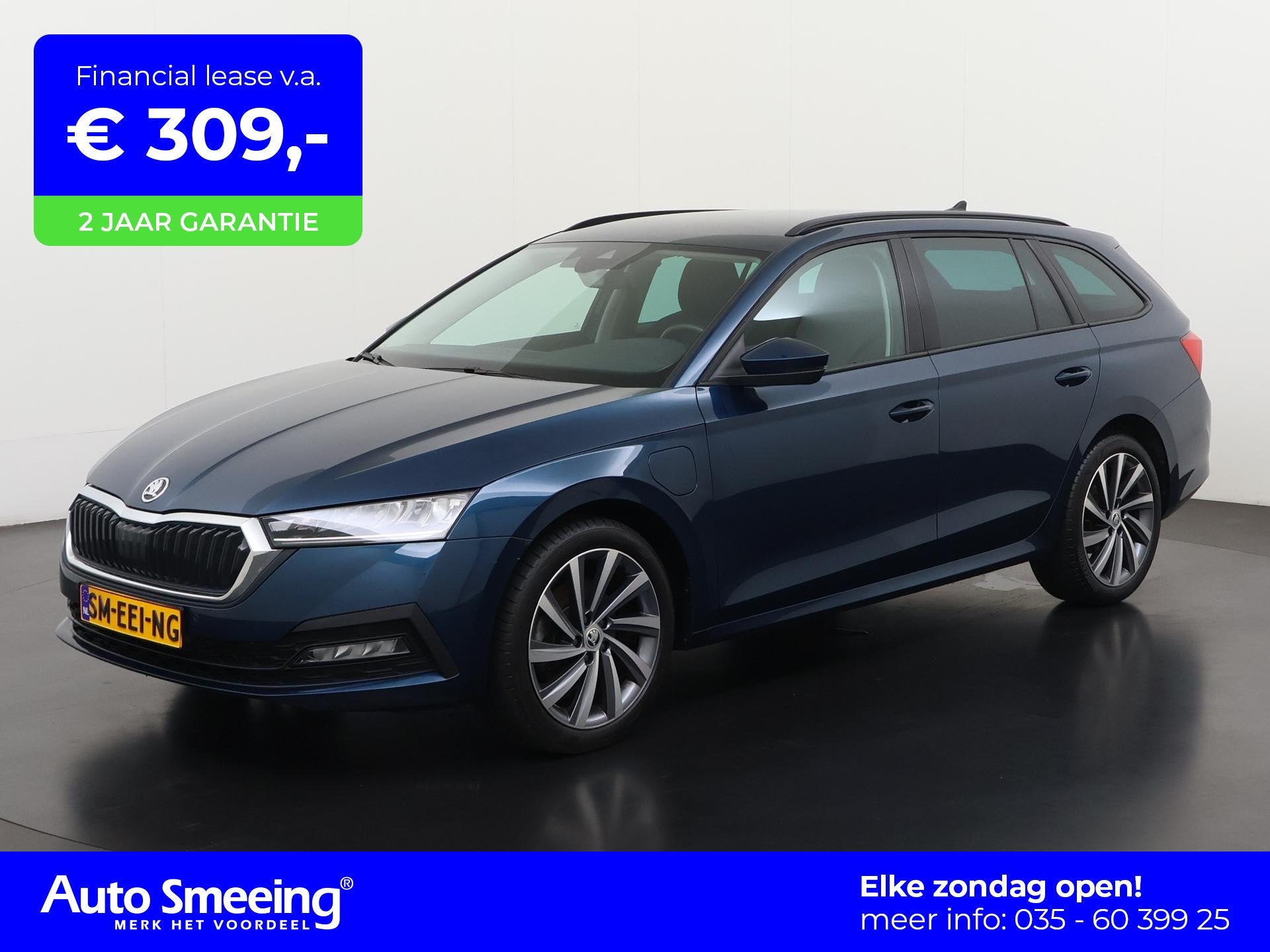 Skoda Octavia Combi 1.4 TSI iV PHEV Ambition | Virtual Cockp, Auto's, 12 maanden, Stof, Gebruikt, Euro 6