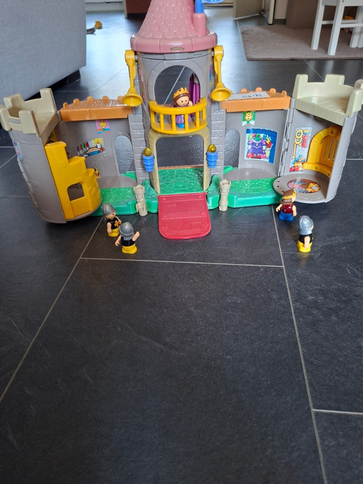Fisher-Price Little People Kasteel met figuren, Ophalen, Gebruikt, Jongen of Meisje