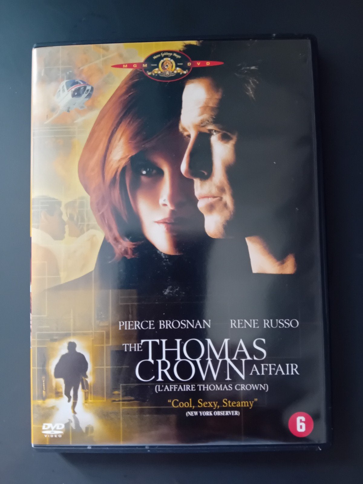 The Thomas Crown Affair DVD (Pierce Brosnan), Vanaf 6 jaar, Ophalen of Verzenden, Gebruikt