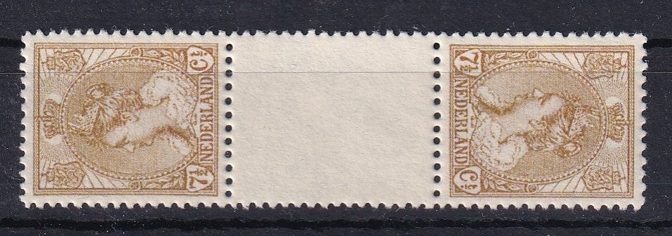 X138) 1924 Nederland nr 61c €850 MNH geen garantie, Ophalen of Verzenden, T/m 1940, Postfris