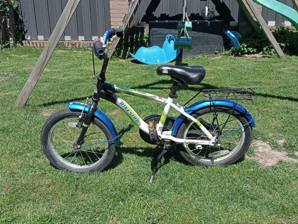 16 inch jongensfiets, Ophalen, Gebruikt, 16 tot 18 inch