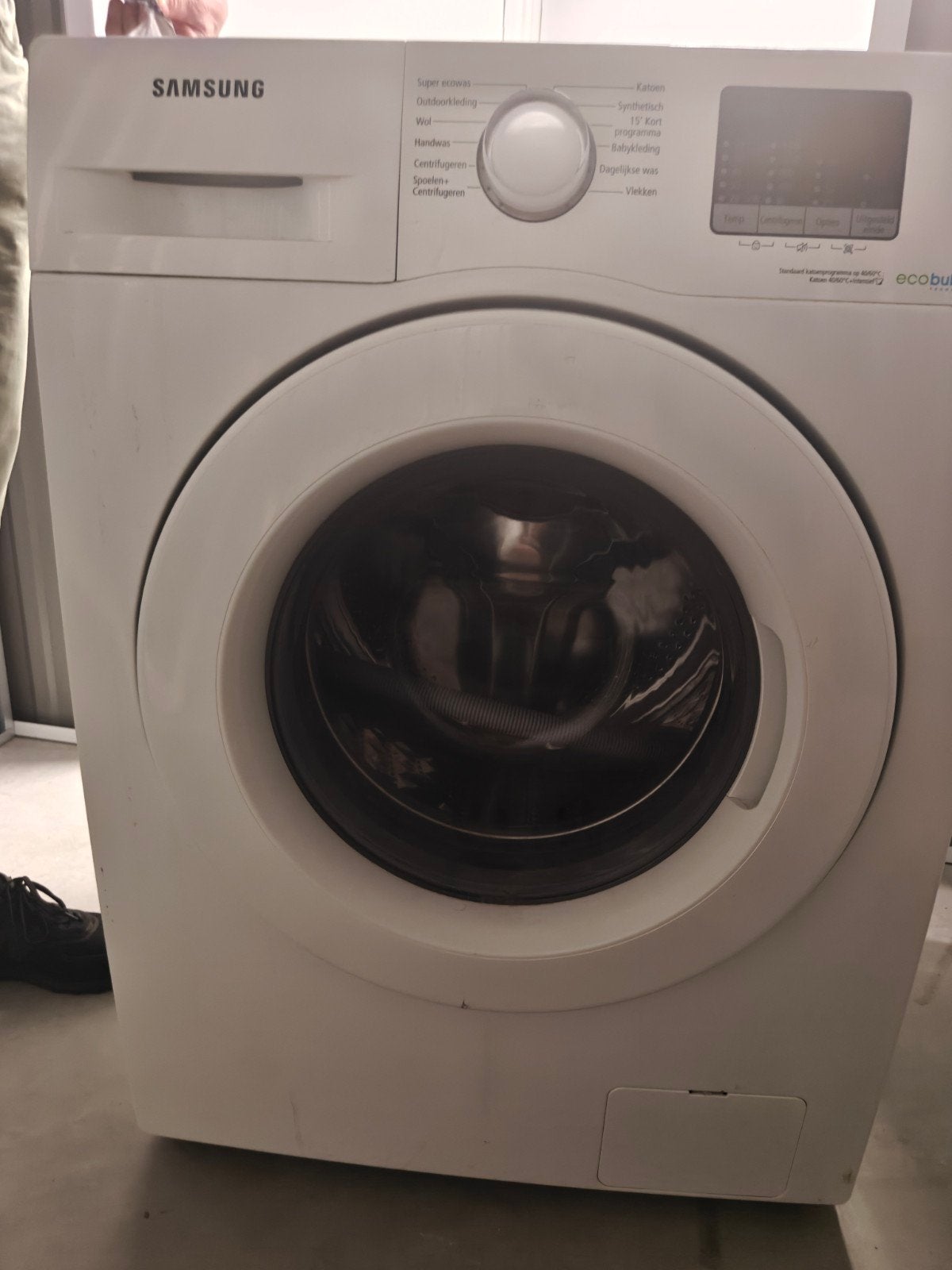 Samsung wasmachine, Ophalen, Gebruikt, Handwasprogramma, Voorlader