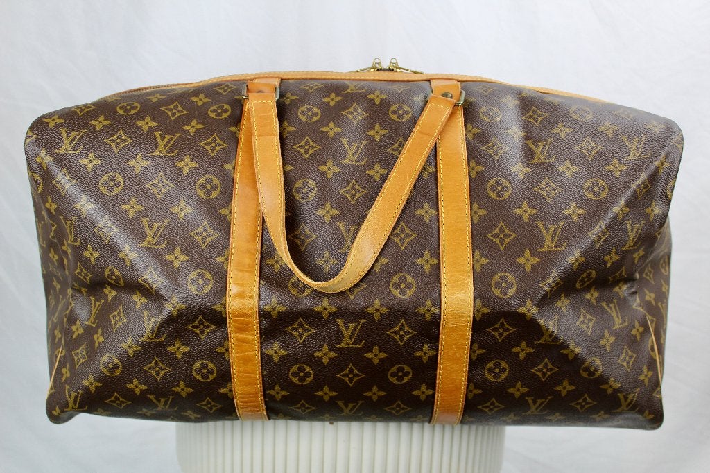 Louis Vuitton Sac Souple 55 - 1234, Gebruikt, Bruin, Ophalen of Verzenden, Louis Vuitton