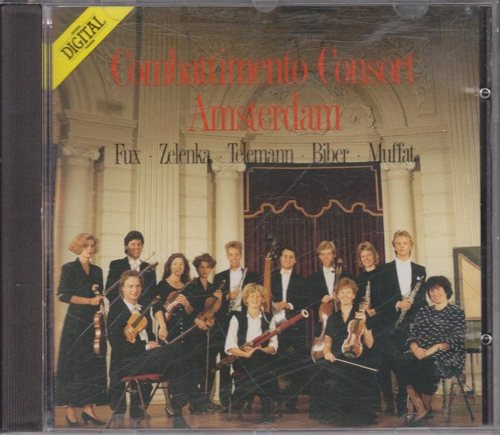 Combattimento Consort Amsterdam - Fux, Zelenka, Teleman, Inclusief boekje, Overige componisten, Ophalen of Verzenden, Kamermuziek