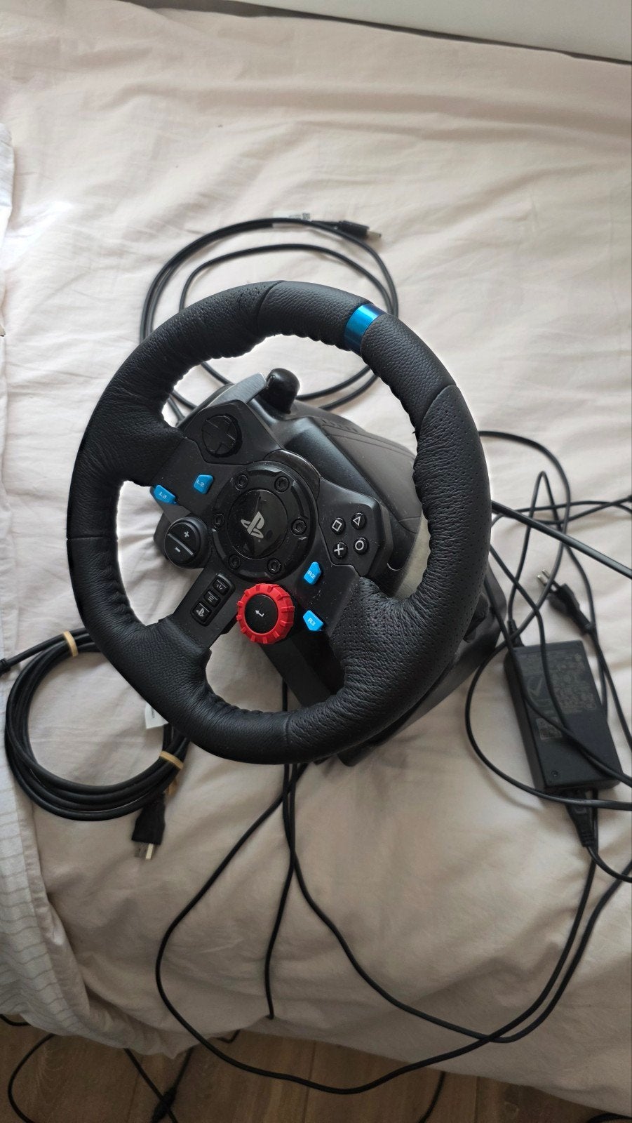 Logitech G29 Stuurwiel met Pedalen - Zo goed als nieuw, Ophalen of Verzenden, Zo goed als nieuw, Stuur of Pedalen, PlayStation 4