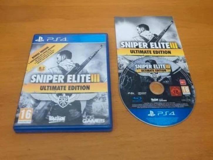 PS4 | SNIPER ELITE 3 ULTIMATE EDITION, Gebruikt, Shooter, 1 speler, Ophalen of Verzenden