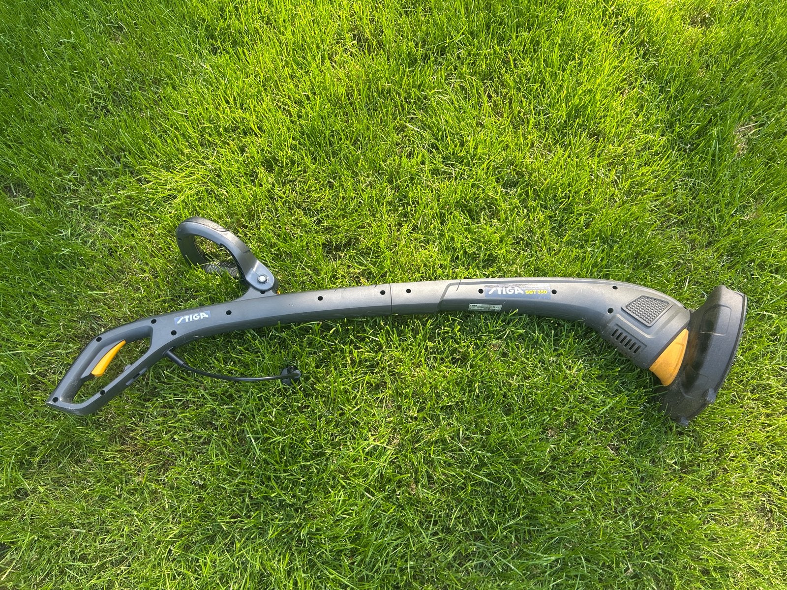 Stiga SGT 350 Elektrische Grastrimmer, Ophalen, Gebruikt, 30 tot 50 cm, Elektrisch
