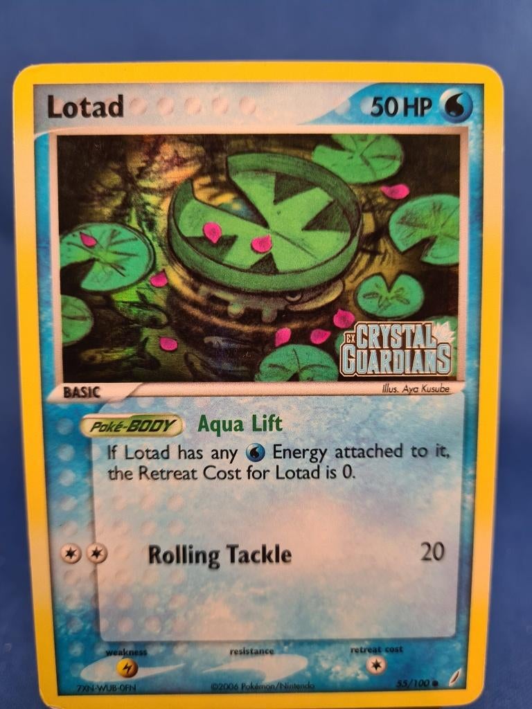 Lotad 55/100 - Crystal Guardians (Reverse Holo), Verzenden, Gebruikt
