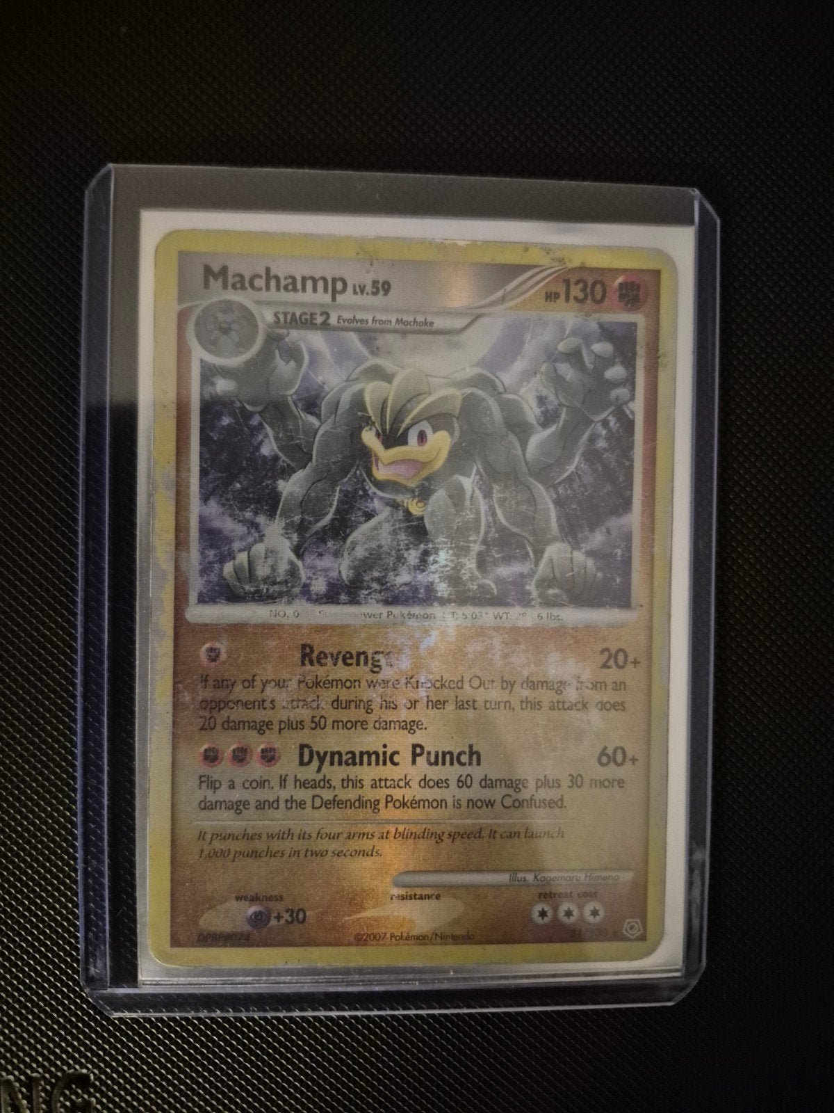 Machamp lv. 59 31/130, Ophalen of Verzenden