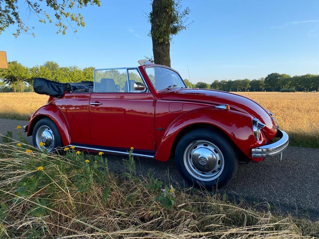 Volkswagen 1303 1.6 S 1971 Rood, Auto's, 4 cilinders, Cabriolet, Handgeschakeld, 910 kg
