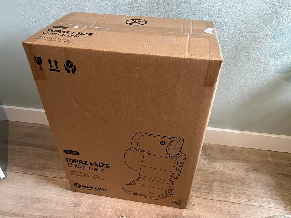 Maxi-Cosi Topaz I-Size Autostoel 3,5-12 jaar Nieuw, Autogordel, 15 t/m 36 kg, Nieuw, Maxi-Cosi
