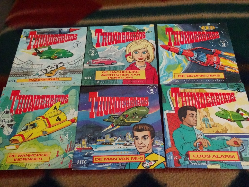Thunderbirds [ 10 stuks], Ophalen of Verzenden, Foto of Kaart