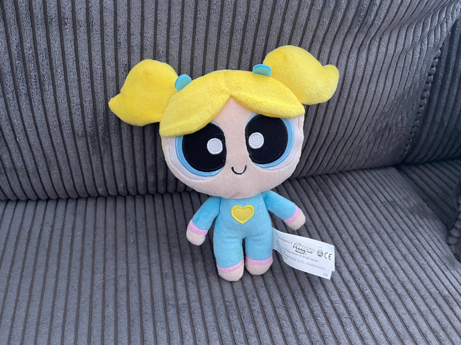 Leuke knuffel powerpuff girls spin master cartoon network, Ophalen of Verzenden, Geel, Overige typen, Middelgroot (20 tot 80 cm)
