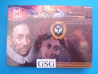 Slag bij Nieuwpoort het spel nr. 20335-00, Hobby en Vrije tijd, Gezelschapsspellen | Bordspellen, Ophalen, Nieuw