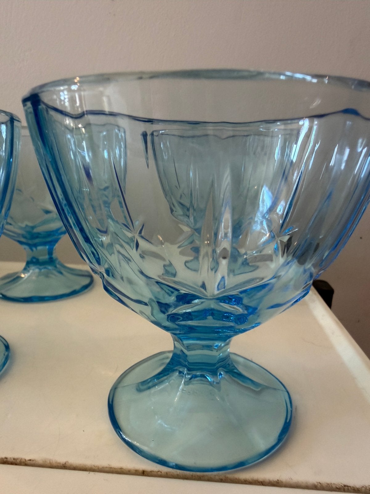 Set van 6 vintage Luminarc coupe glazen, Ophalen of Verzenden