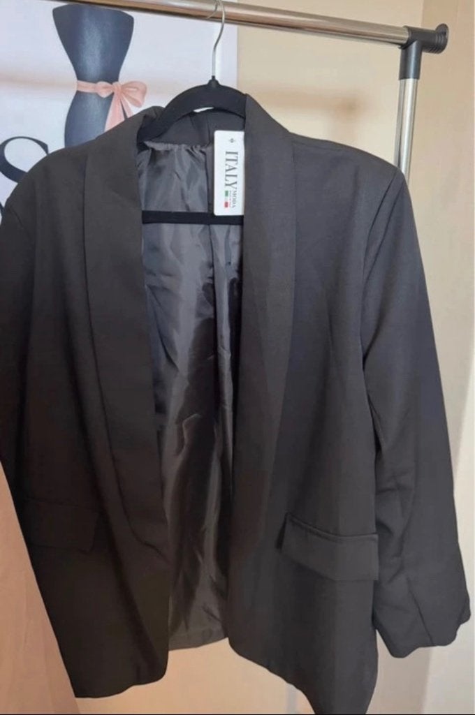 blazer zwart, Ophalen of Verzenden, Nieuw, Maat 42/44 (L), Zwart