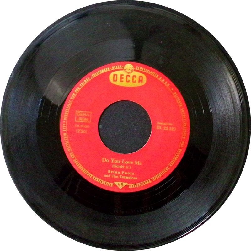 Brian Poole ‎– Do You Love Me 1963 single, Gebruikt, 7 inch, Single, Ophalen of Verzenden