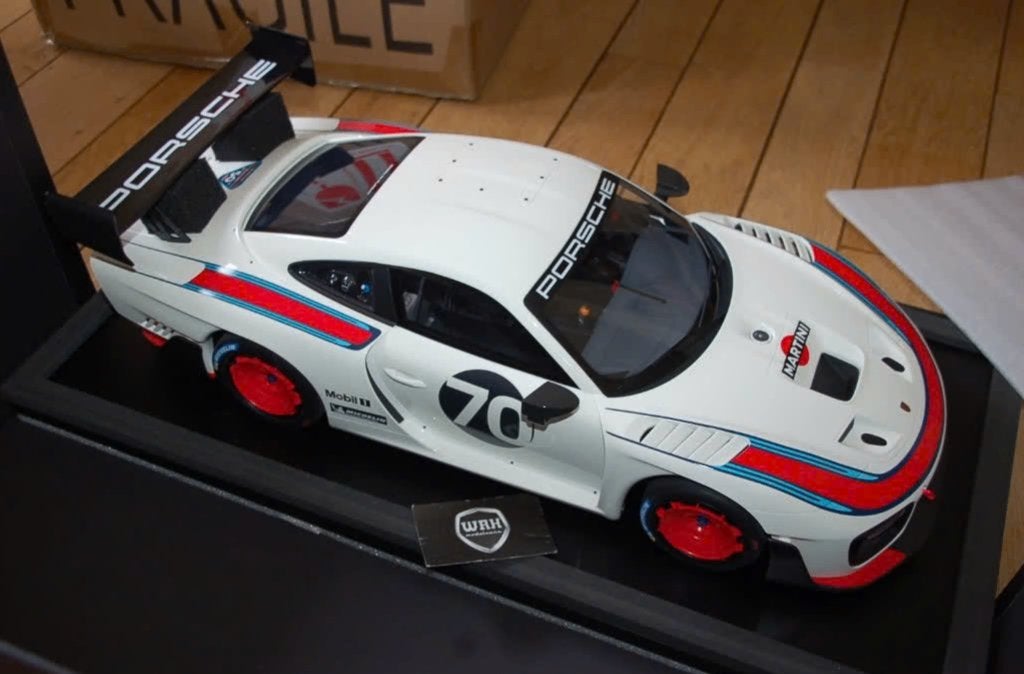 SALE !! 1:8 Minichamps Porsche 935/19 #70 Martini NEW WRH, Hobby en Vrije tijd, Modelauto's | 1:5 tot 1:12, Ophalen, Nieuw, 1:5 t/m 1:8