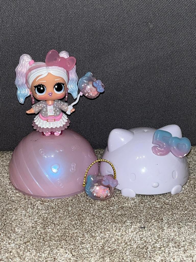 LOL Surprise x Hello Kitty pop met accessoires, Ophalen of Verzenden, Gebruikt, Meisje