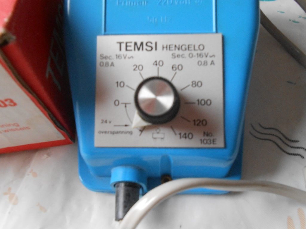 Temsi 103, sterke transformator voor Märklin treinen, Overige merken, Ophalen of Verzenden, Zo goed als nieuw, Transformator of Voeding