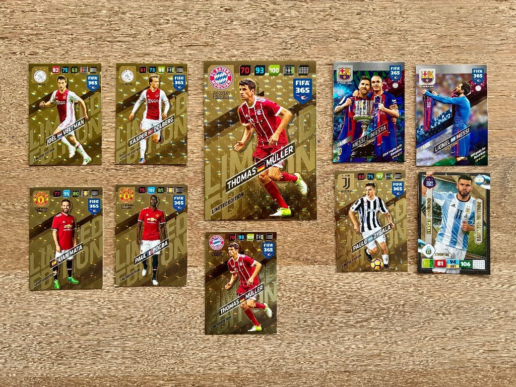 Panini FIFA 365 Adrenalyn XL 2018 voetbalkaarten, Ophalen of Verzenden, Zo goed als nieuw, Buitenlandse clubs, Spelerskaart