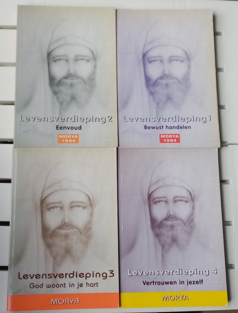Levensverdieping 1 t/m 4 * Morya, Gelezen, Achtergrond en Informatie, Spiritualiteit algemeen, Ophalen of Verzenden