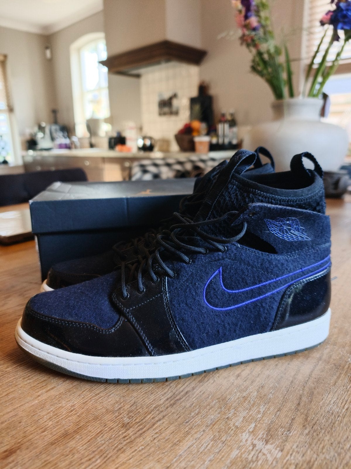 Nike Jordan 1 Retro Ultra High Space Jam 2016 maat 46, Ophalen of Verzenden, Zwart