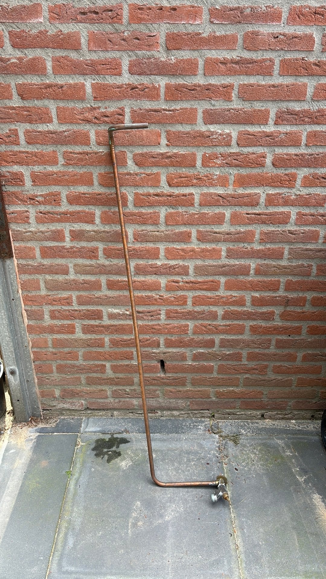 Kopere leiding en kraantje - gratis, Ophalen of Verzenden, Zo goed als nieuw