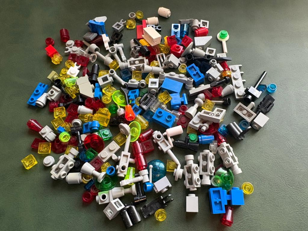 Partij kleine lego classic space onderdelen, Verzenden, Lego, Lego, Lego