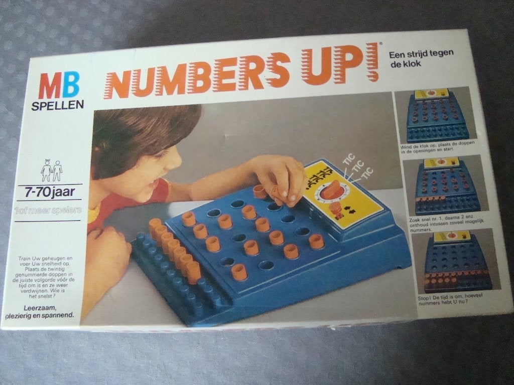 Numbers up, Ophalen of Verzenden, Zo goed als nieuw
