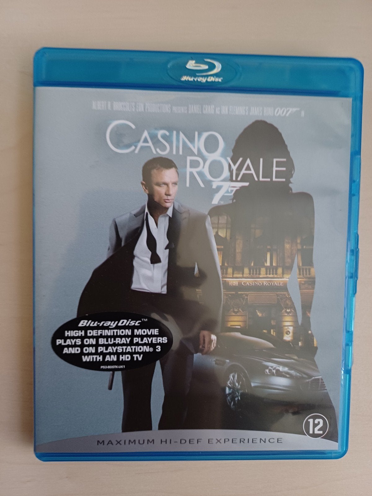 James Bond 007: Casino Royale Blu-ray Disc, Engels, Nederlands, Film, Actie