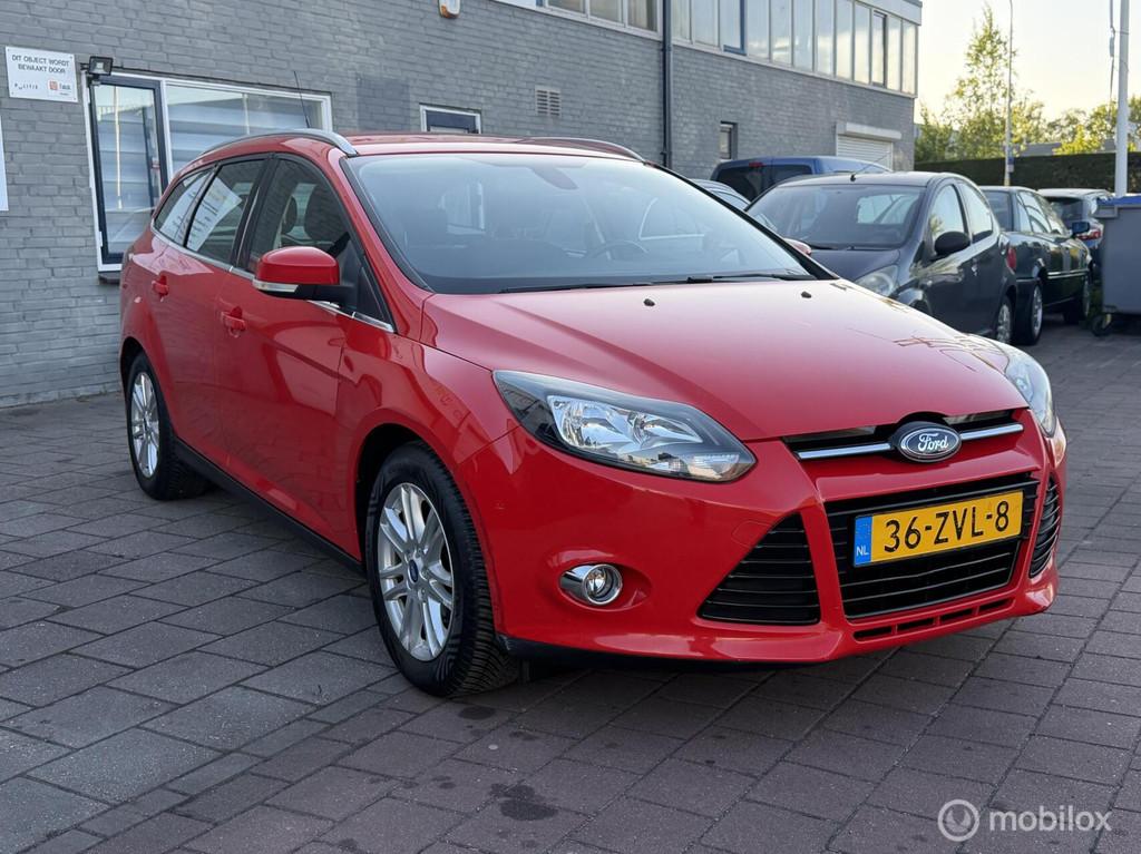 Ford Focus Wagon 1.0 EcoBoost Titanium, Auto's, Euro 5, 101 pk, Gebruikt, Origineel Nederlands