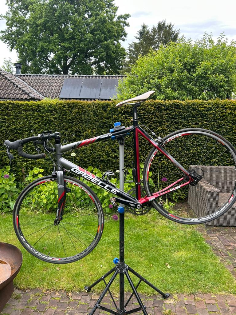 Gazelle V5 racefiets, SRAM Rival, carbon voorvork, maat L, Gebruikt, Carbon, Heren, Ophalen of Verzenden